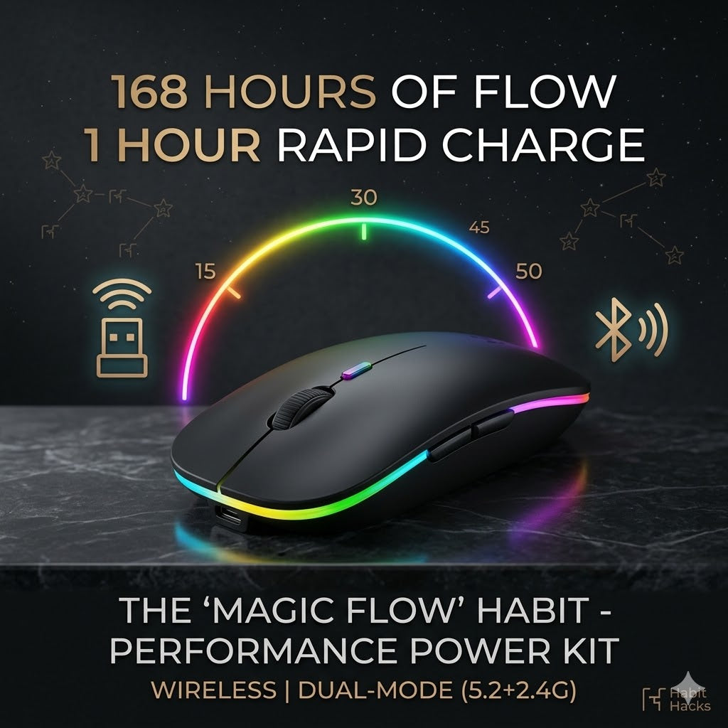 The "Magic Flow" Habit — Infinite Dual-Mode Mouse