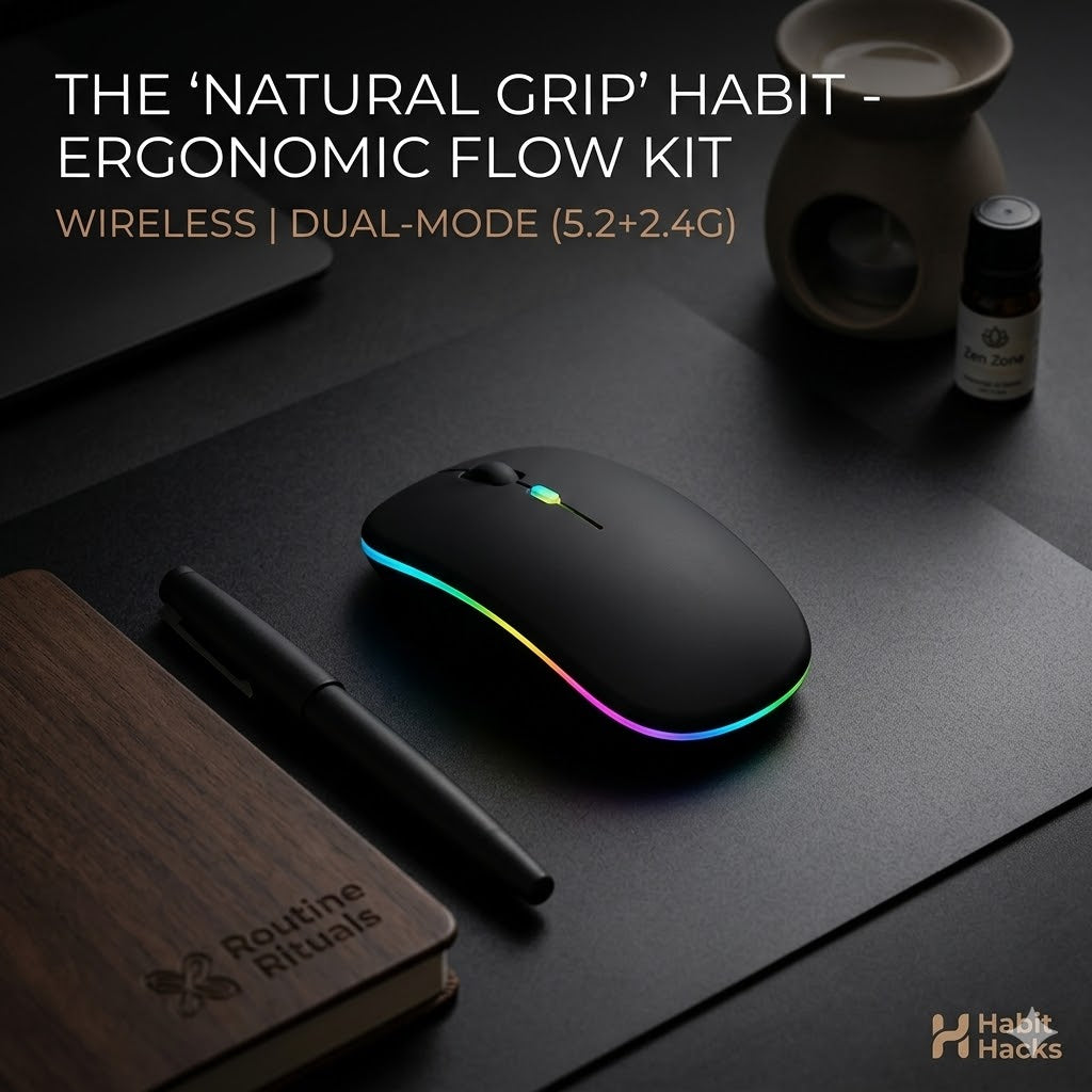 The "Magic Flow" Habit — Infinite Dual-Mode Mouse