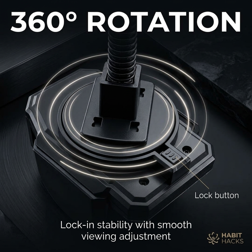 The "Drop & Go" Habit — Gravity Air Vent Mount