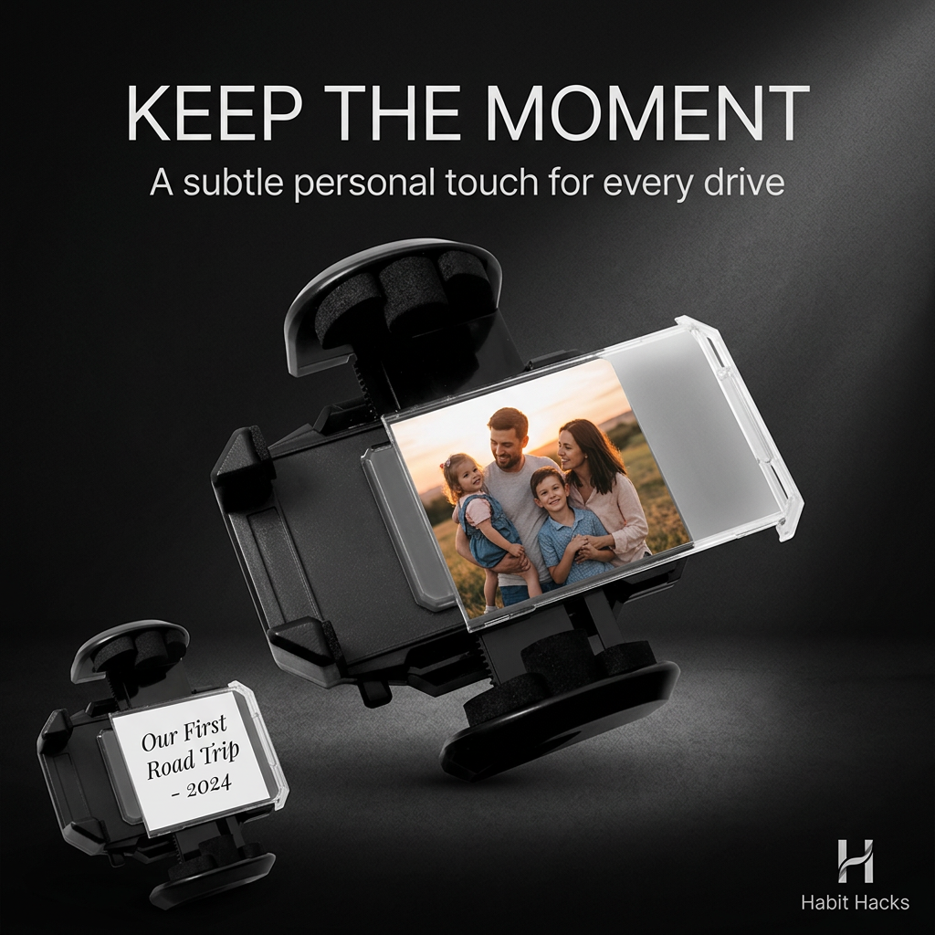 The "Drop & Go" Habit — Gravity Air Vent Mount